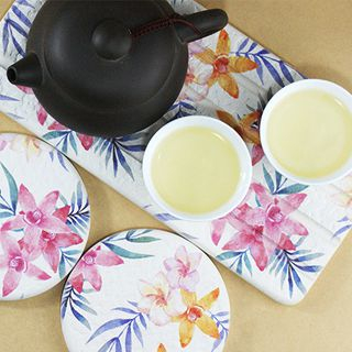 MBM】Diatomite Coasters Gift Box _ Spring Style
